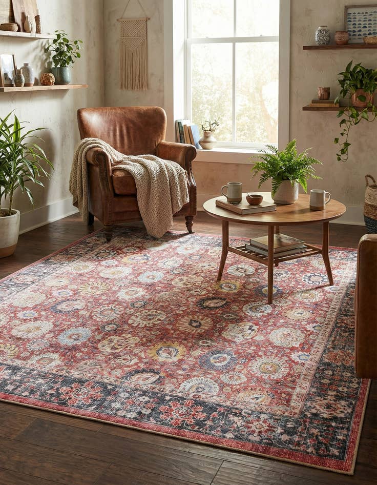 Detail image of  7' 10 x 7' 10 Timeless Square Rug