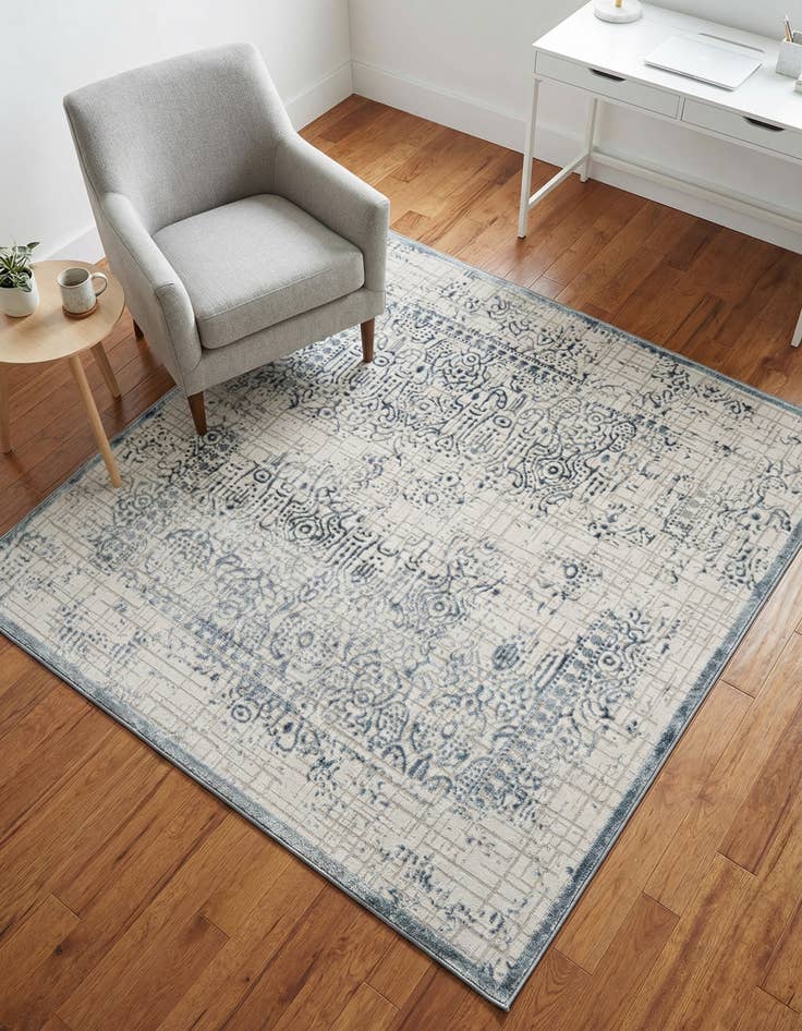 Detail image of 5' 3 x 5' 3 Derbyshire Square Rug