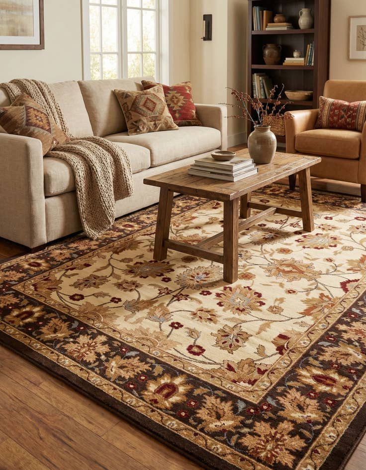 Detail image of 9' x 12' Classic Agra Rug