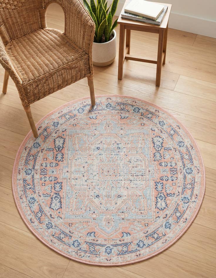 Detail image of 3' 3 x 3' 3 Whitney Round Rug
