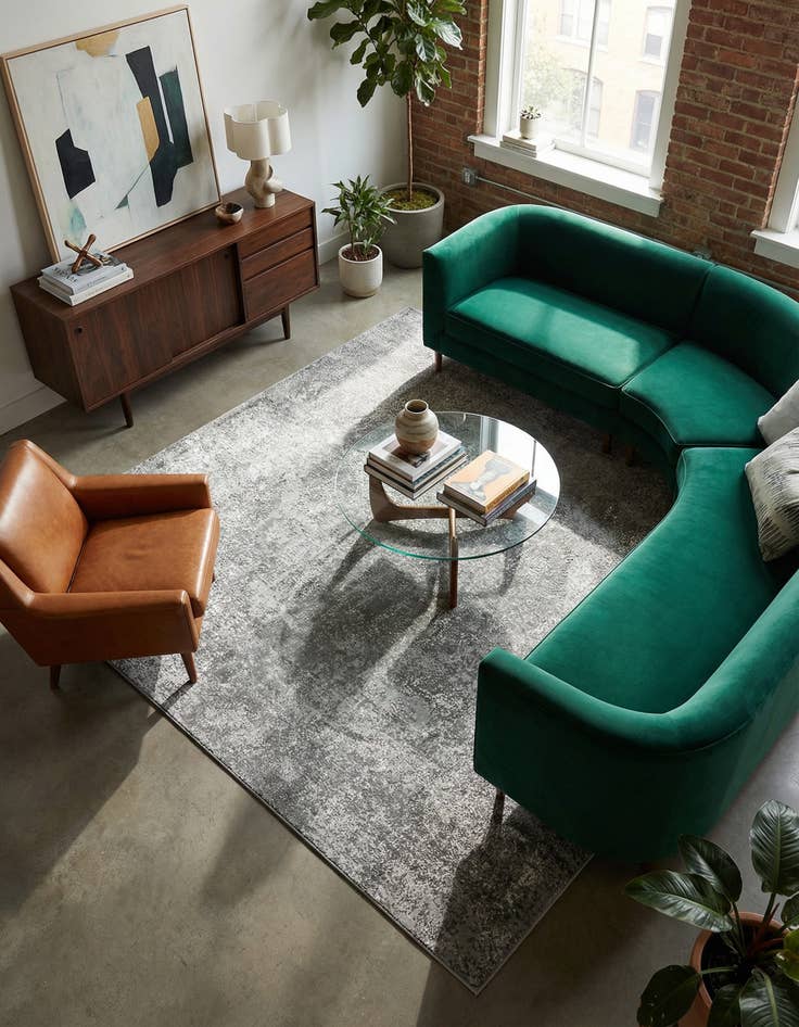 Detail image of  10' x 10' Oregon Square Rug