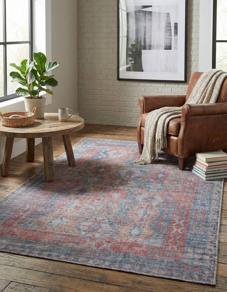 Detail image of 5' 3 x 8'  Washable Sisu Rug