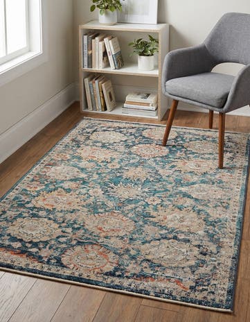 Blue Lola Rug