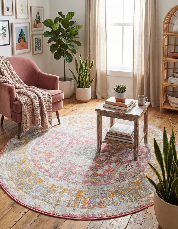 Detail image of 5' 5 x 5' 5 Paragon Round Rug