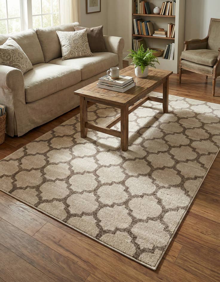 Detail image of 4' x 6' Trellis Rug