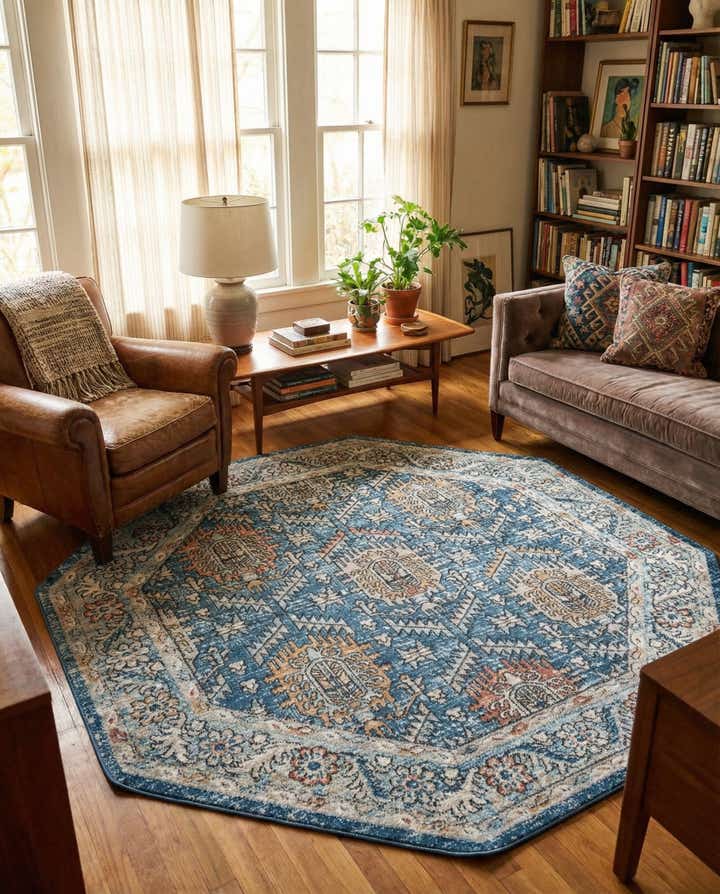 7' x 7' Nyla Octagon Rug