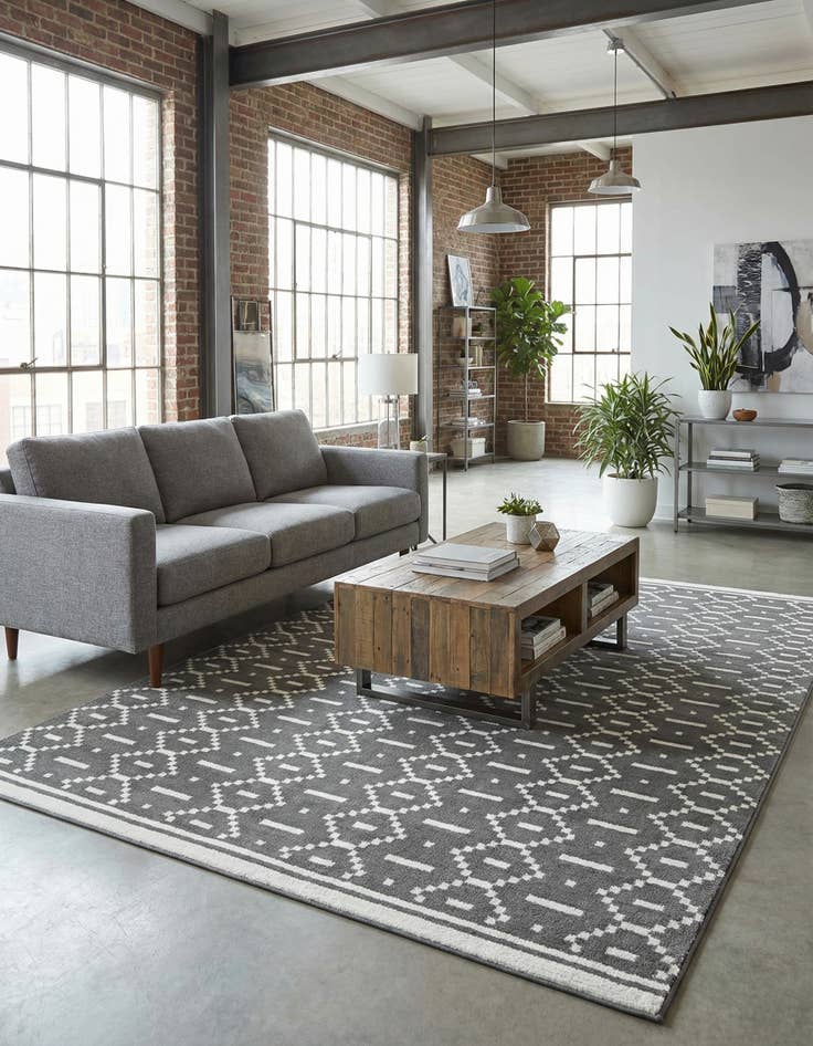 Detail image of 7' 10 x 10' Oslo Rug