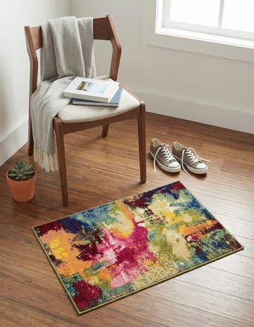2' x 3' Washable Hyacinth Rug