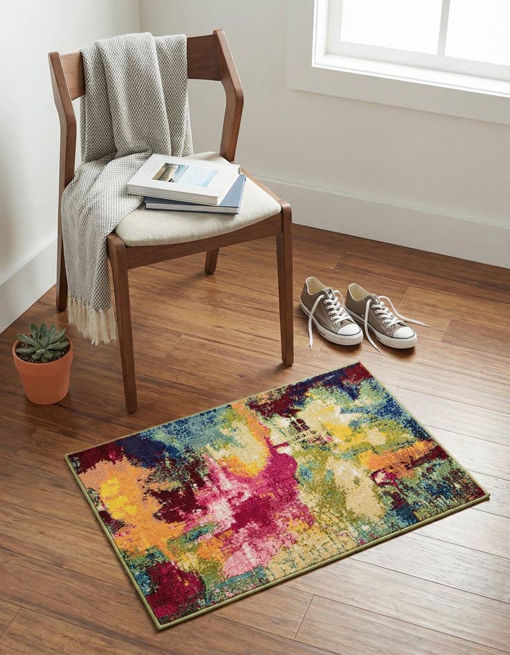 Detail image of 2' x 3'  Washable Casablanca Rug