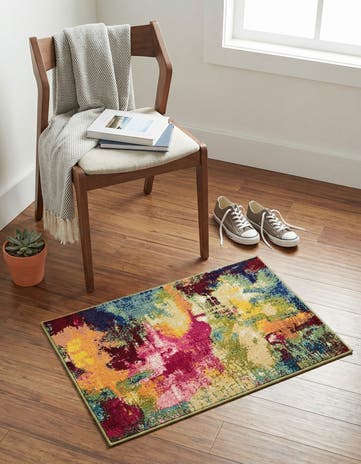 2' x 3' Washable Hyacinth Rug