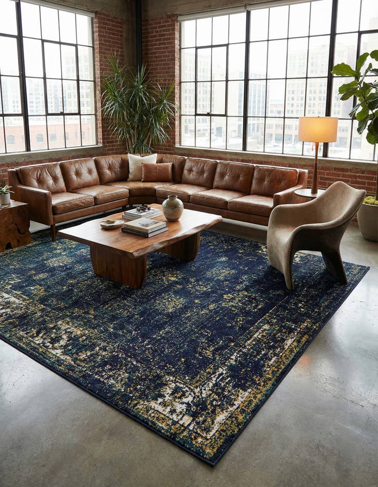 Detail image of 7' 10 x 11' Monaco Rug