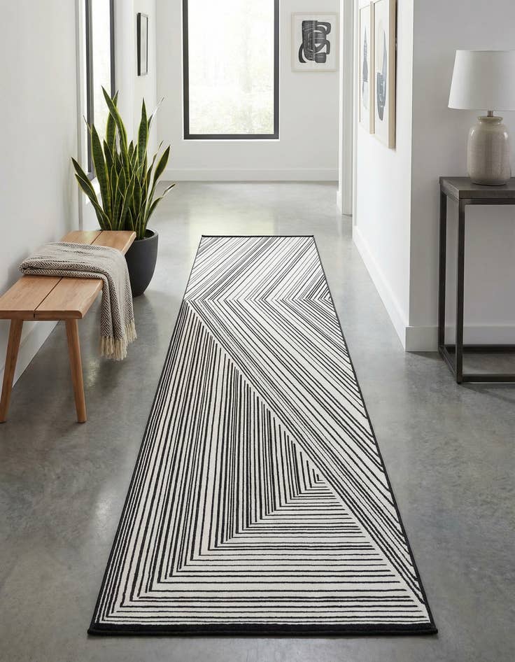 Detail image of 2' 7 x 12' Milano Runner Rug