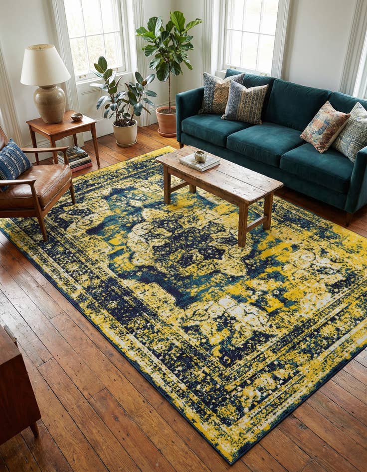 Detail image of 7' 10 x 11' Monaco Rug