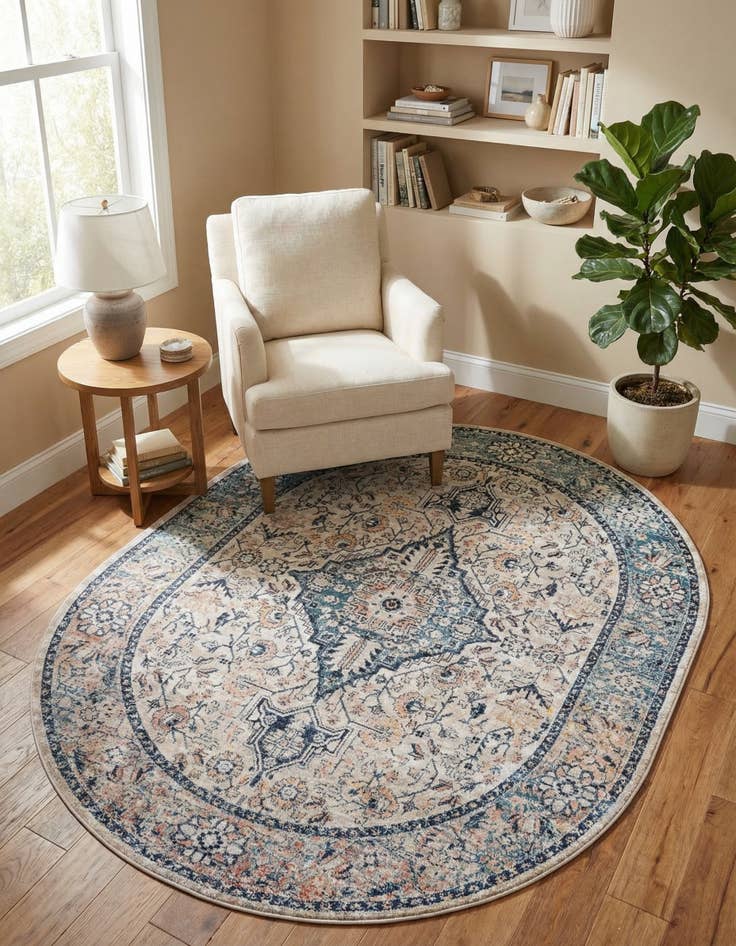 Detail image of 7' 10 x 10' 2 Lola Oval Rug