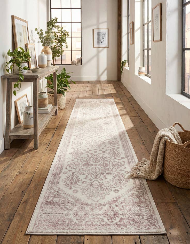 Detail image of 2' 7 x 12' Oxford Runner Rug