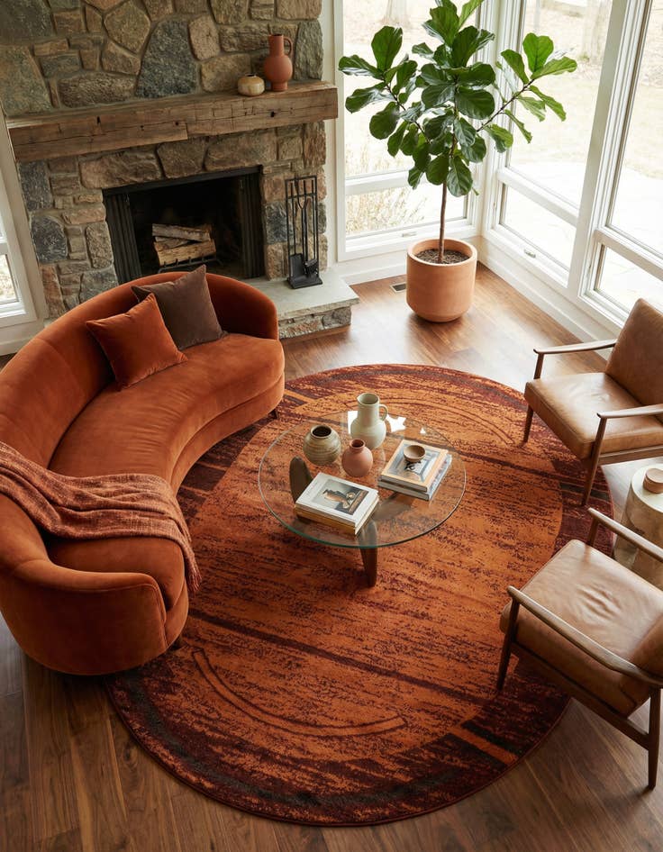 Detail image of 7' 10 x 10' Harvest Oval Rug