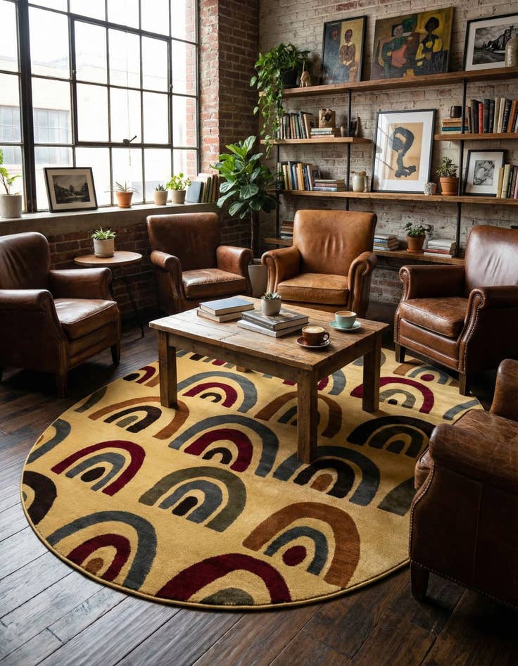 Detail image of 7' 10 x 10' Cafe Oval Rug
