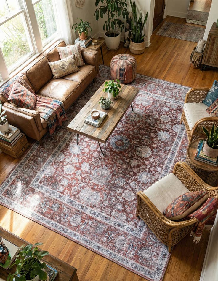 Detail image of 7' 10 x 10' Yara Rug