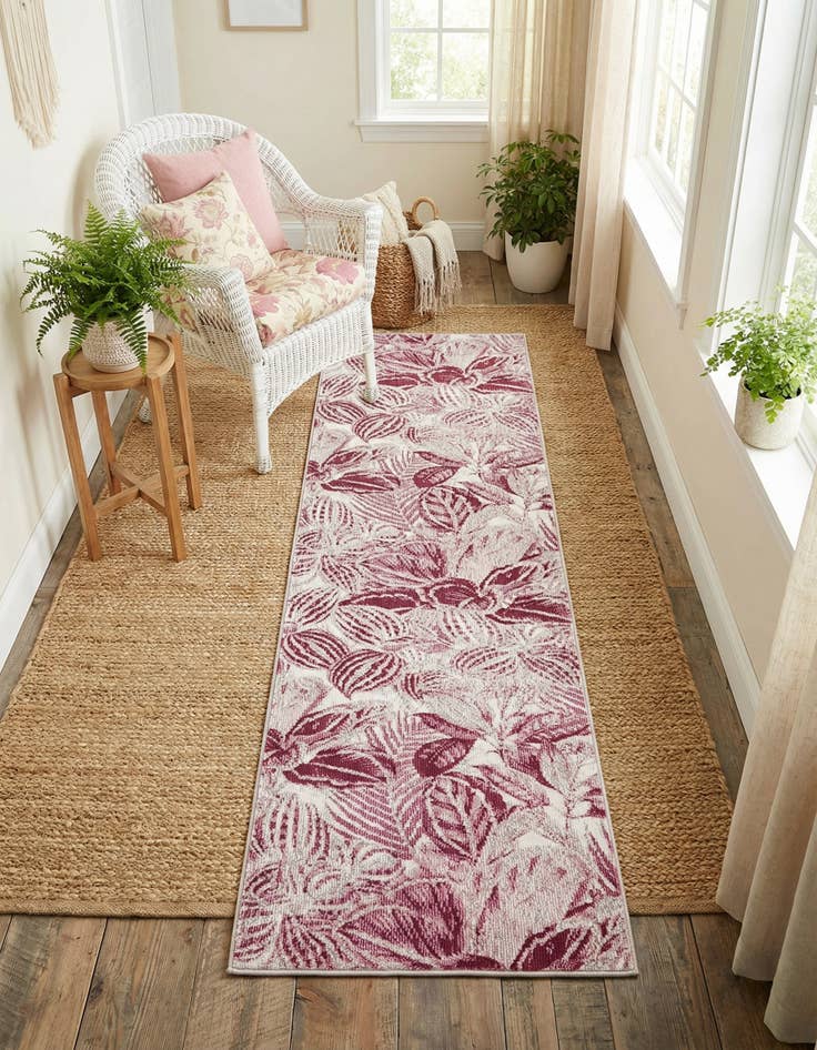 Detail image of 2' x 6' Blossom Runner Rug