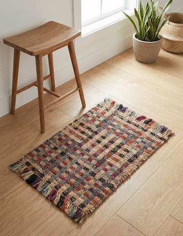 Hand Woven Chunky Jute Rug