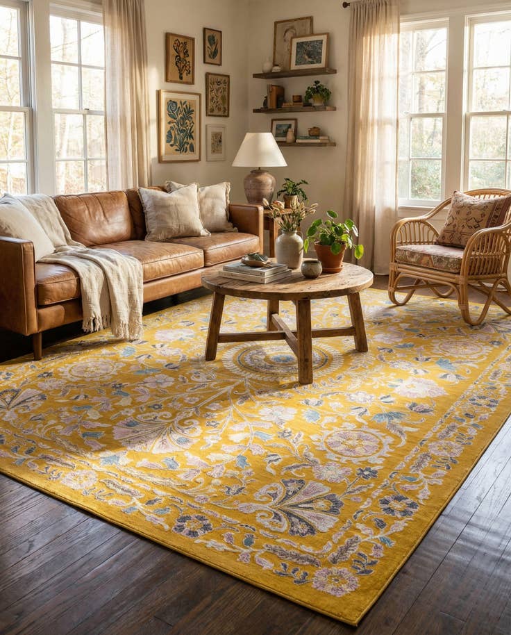 Detail image of 9' x 12' Blossom Rug