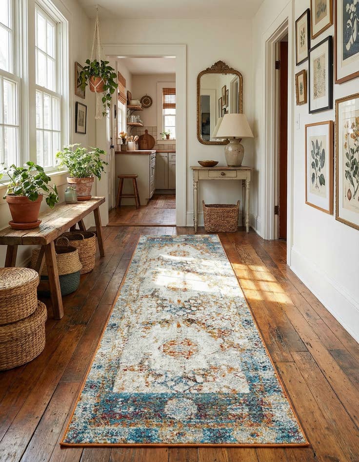 Detail image of 2' 7 x 10' Venice Runner Rug