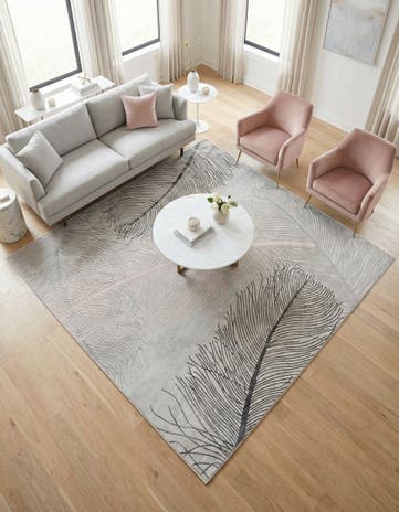 Gray Finsbury Square Rug