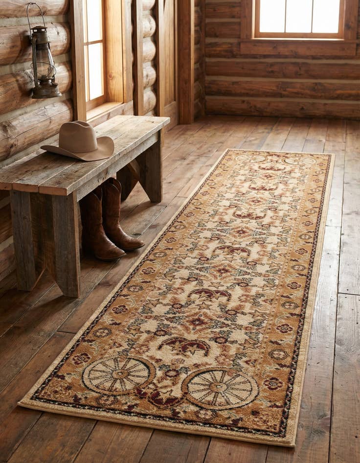 Detail image of 3' x 12' Pioneer Runner Rug