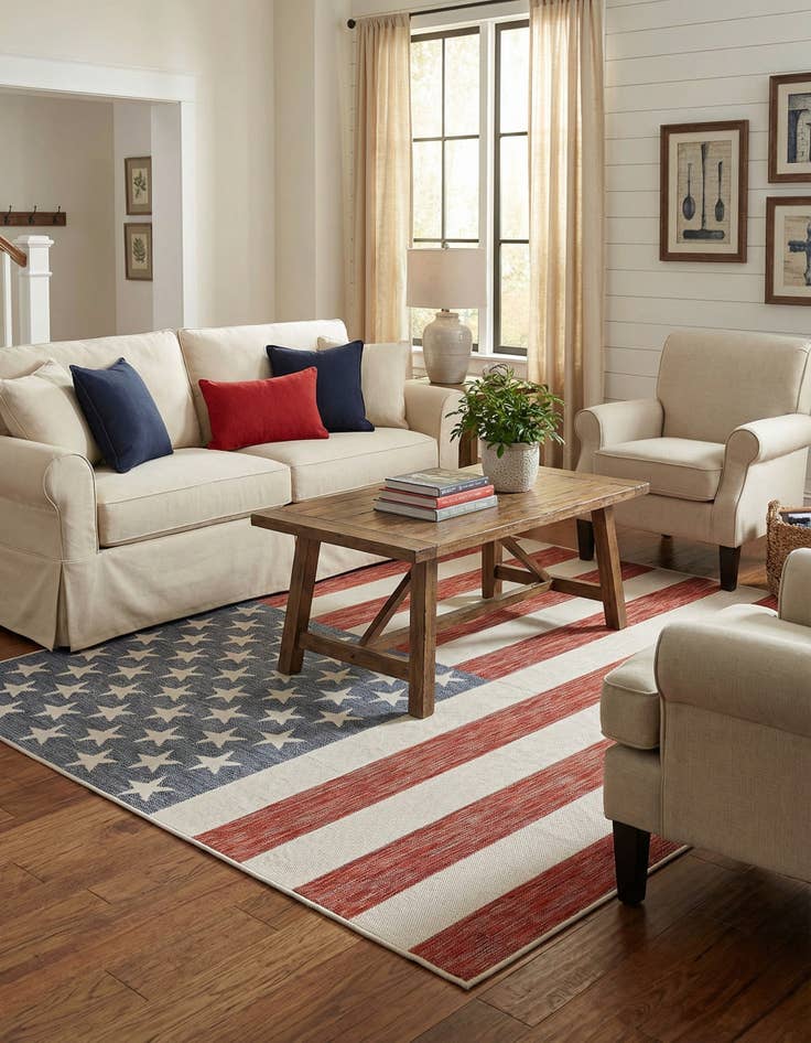 Detail image of 7' 10 x 7' 10 Washable Jill Zarin Indoor / Outdoor Square Rug