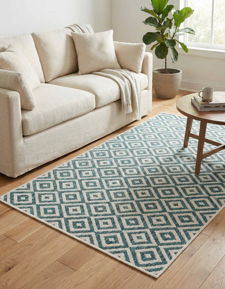 Detail image of 3' x 5' 3 Washable Jill Zarin Costa Rica Indoor / Outdoor Rug