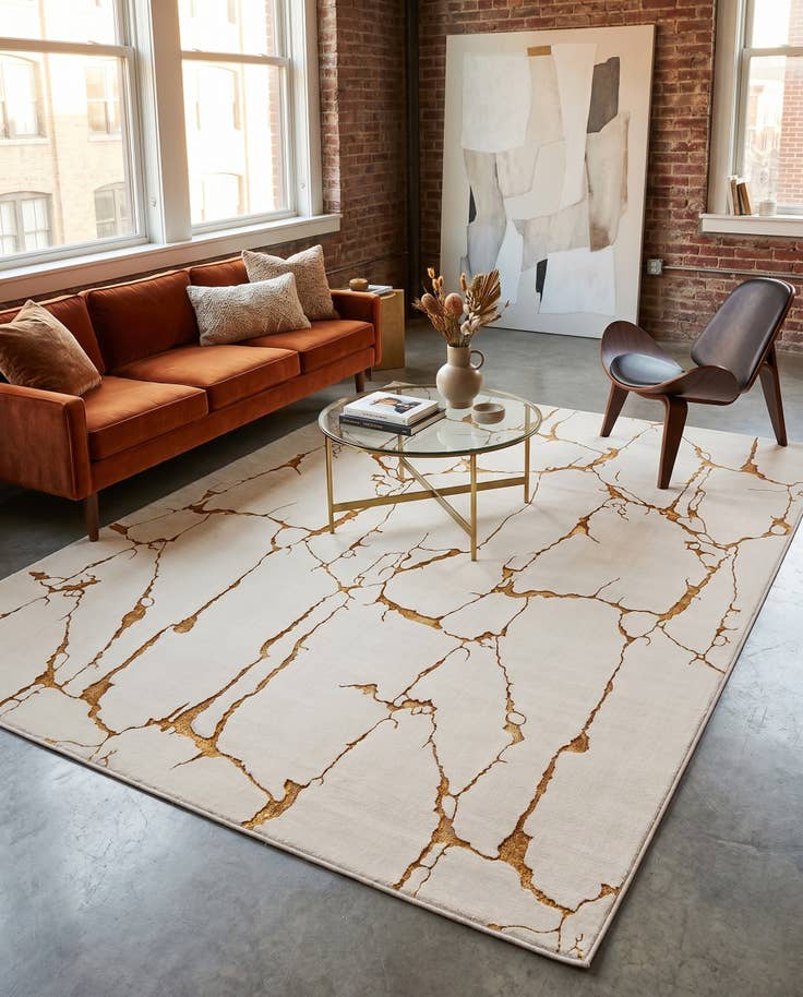 Detail image of 7' 10 x 10' Vogue Geo Rug
