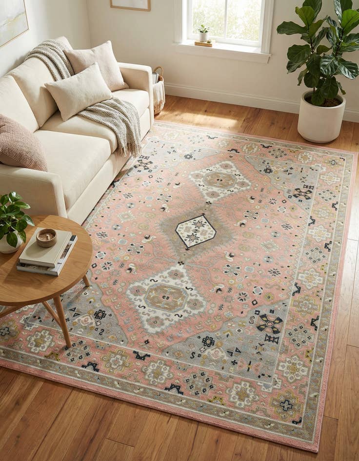 Detail image of 7' 10 x 10' Kamala Washable Rug