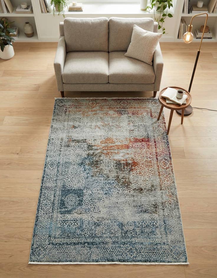 Detail image of 4' 3 x 6' Santiago Rug