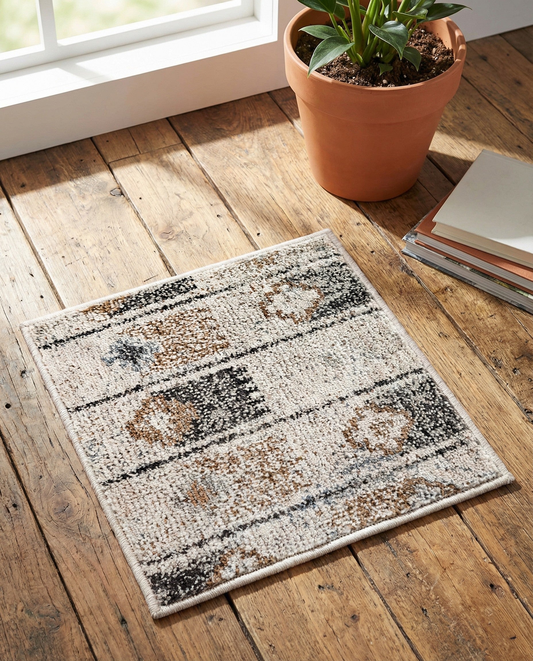 1' 4 x 1' 4 Eco Southwestern Sample Rug