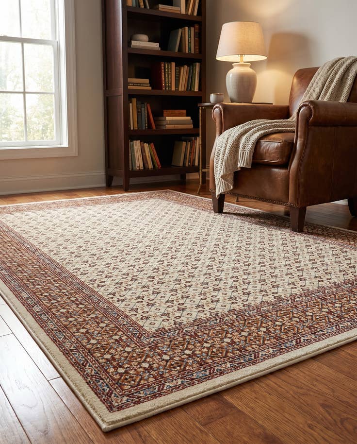 Detail image of 5' 3 x 8' Nain Design Rug