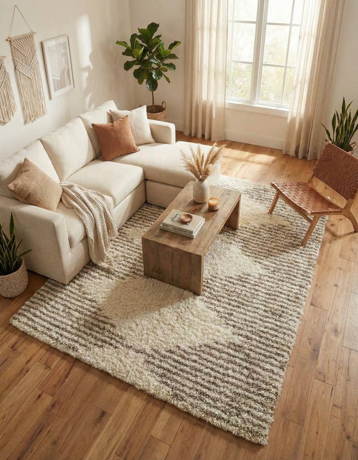 Detail image of 8' x 10' Infinity Shag Rug