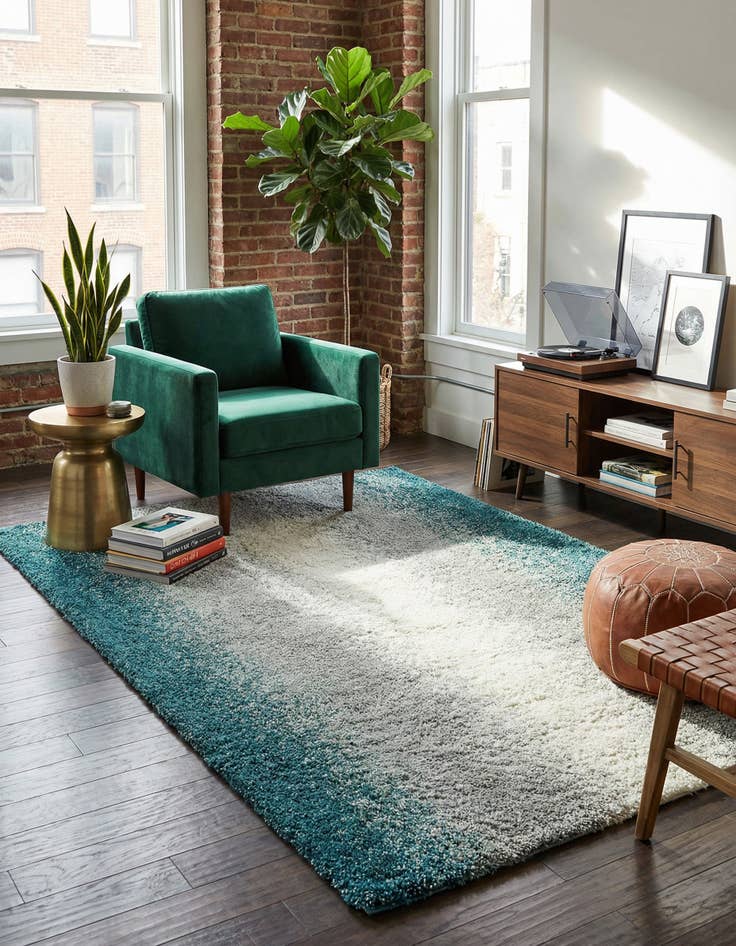 Detail image of 6' x 9' Soft Touch Shag Rug