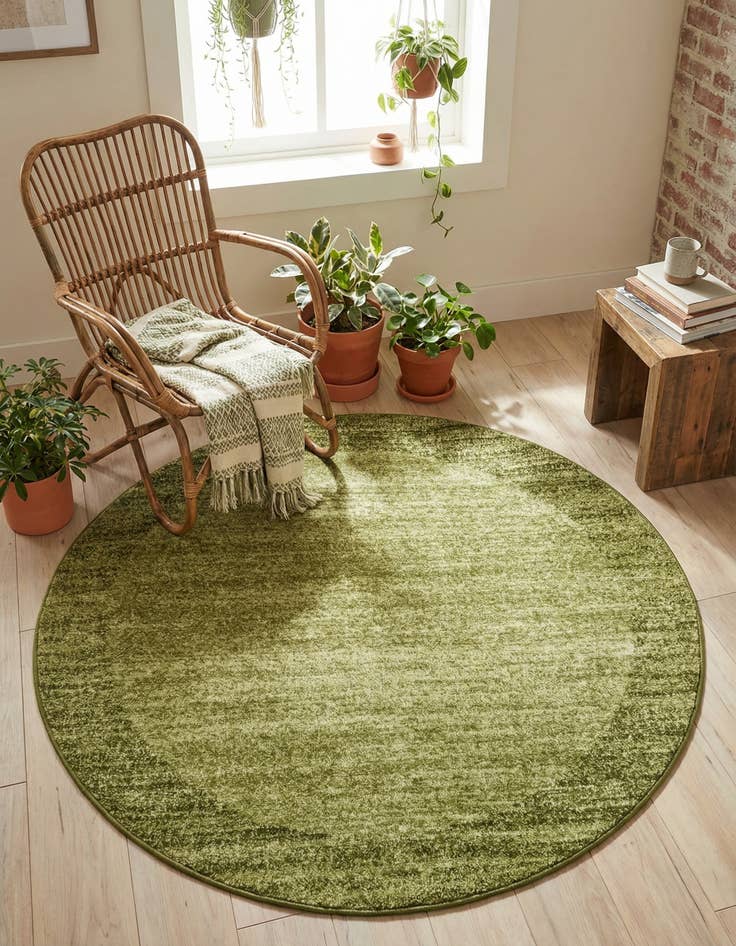 Detail image of 4' x 4' Loft Round Rug