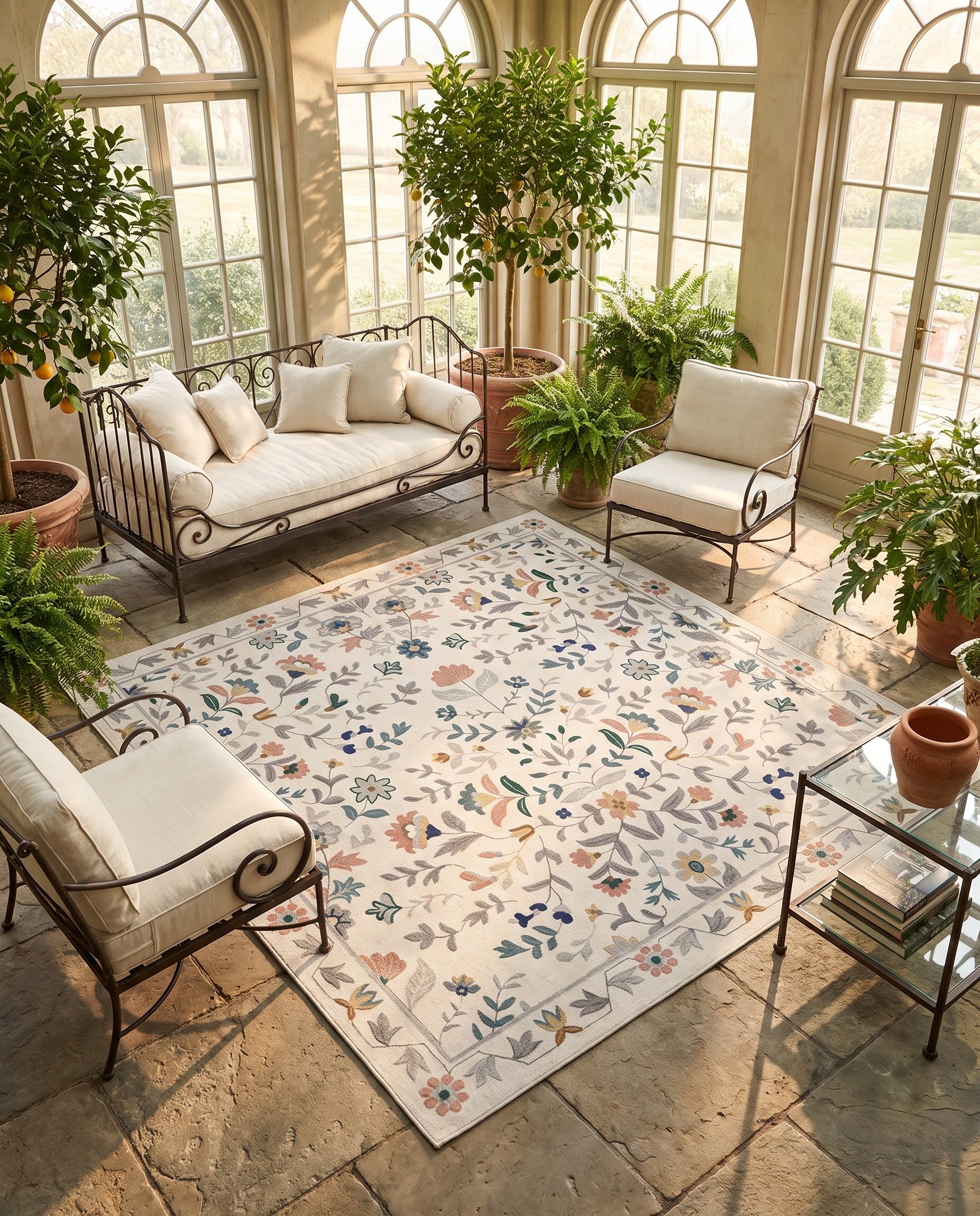305cm x 305cm Blossom Square Rug