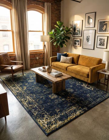 5' 3 x 8' Monte Carlo Rug With Pad Bundle