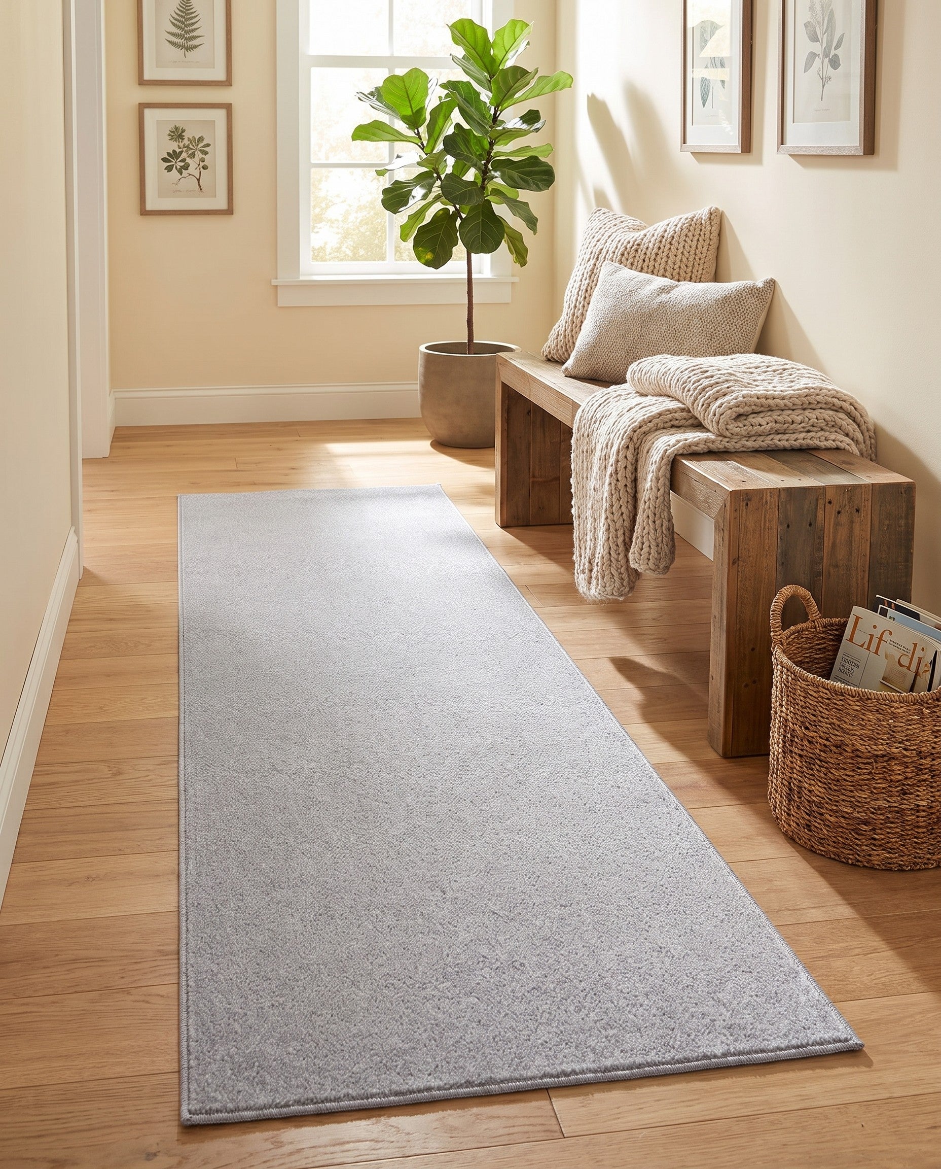 2' x 6' Soft Touch Cloud Runner Rug