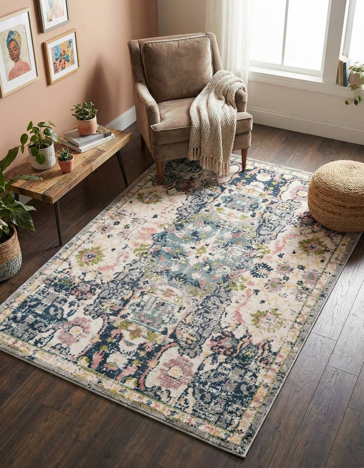 Detail image of 4' x 6' Charleston Rug