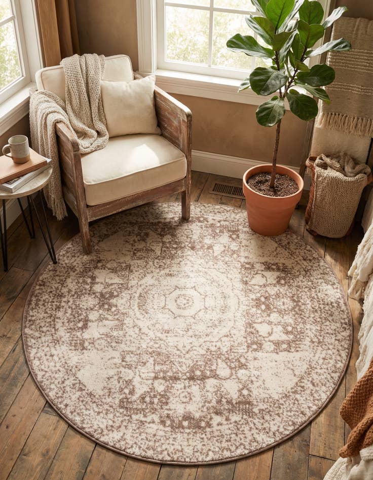 Detail image of 5' x 5' Dover Round Rug