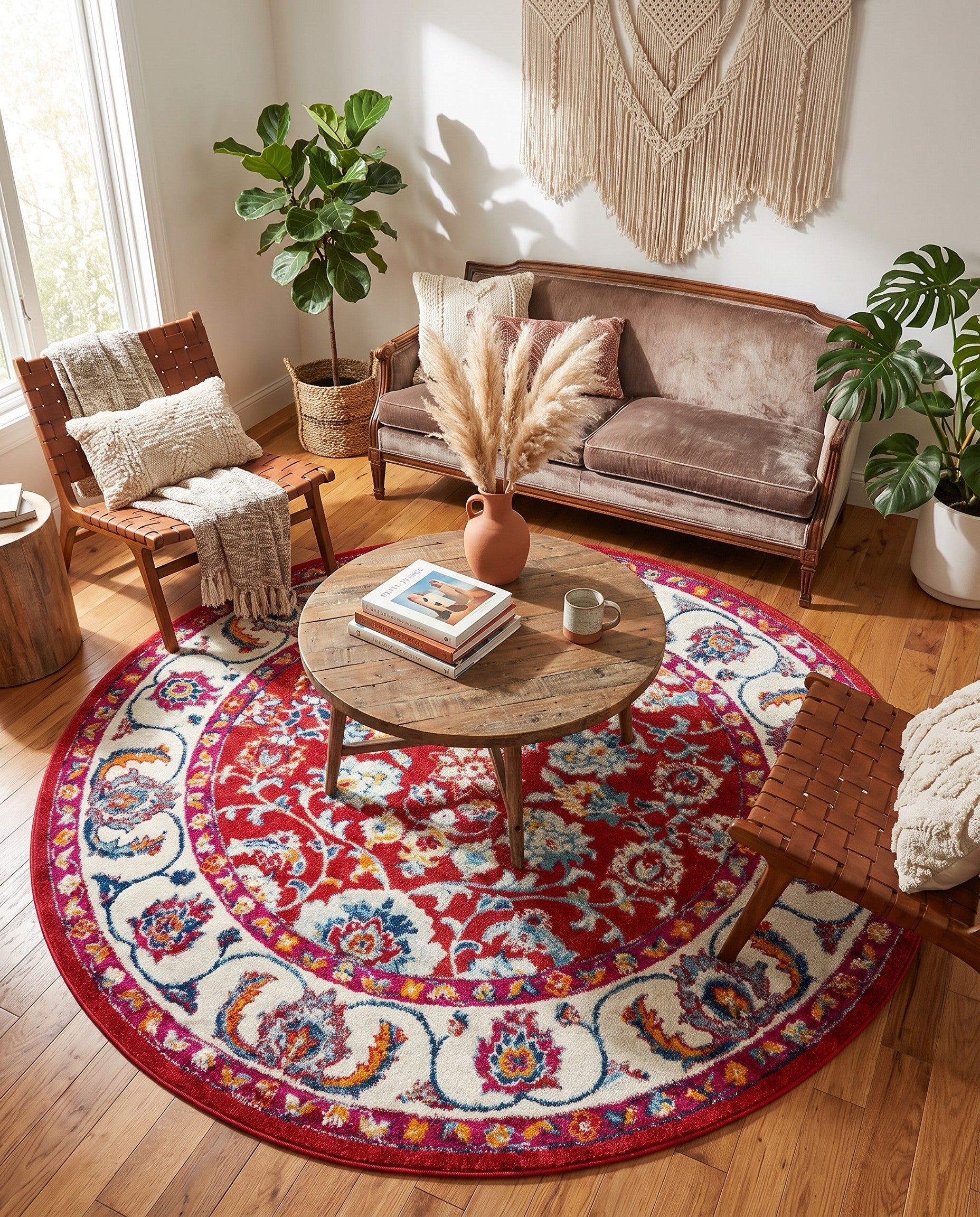 7' x 7' Aurelia Round Rug