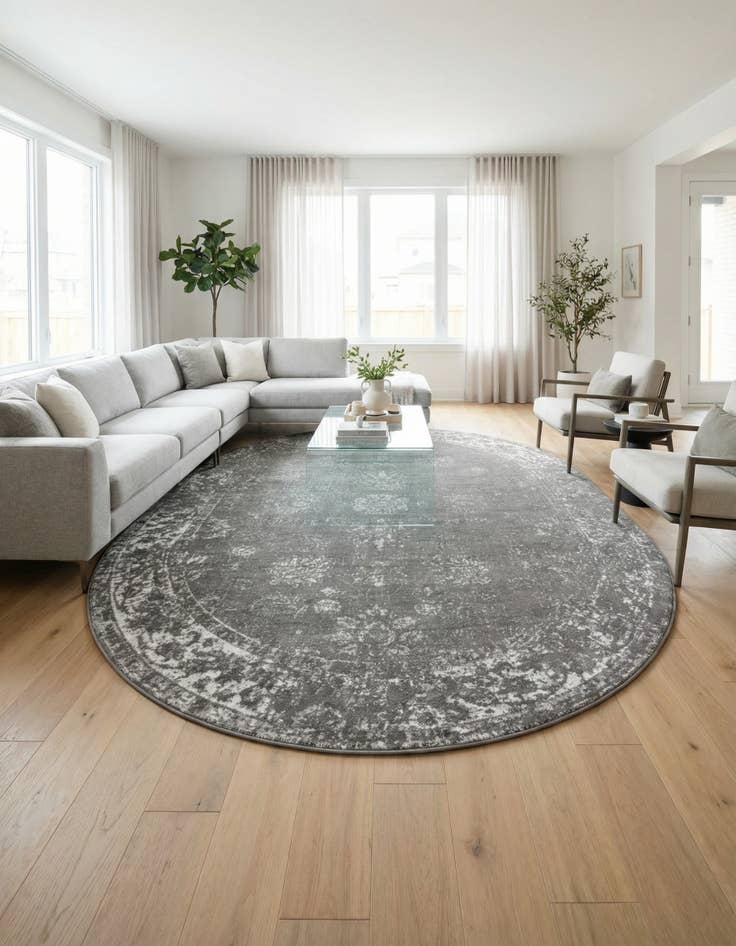 Detail image of 7' 10 x 10' Monte Carlo Oval Rug