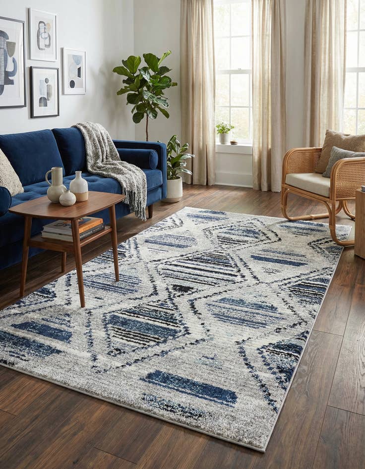 Detail image of 5' 3 x 8' Tagine Rug