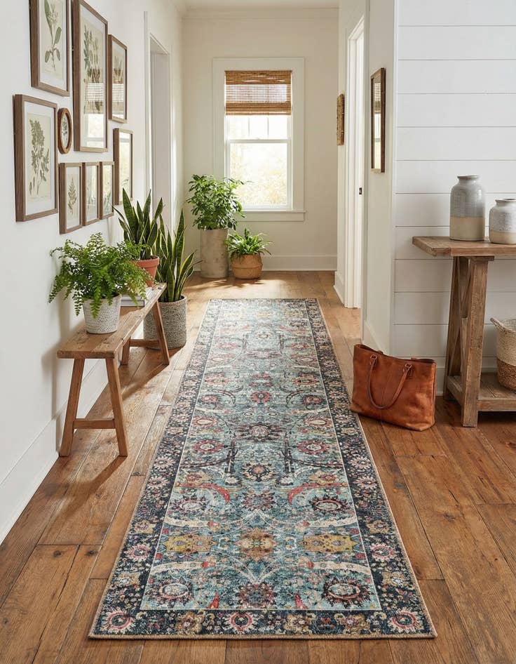 Detail image of 2' 7 x 12' Timeless Runner Rug