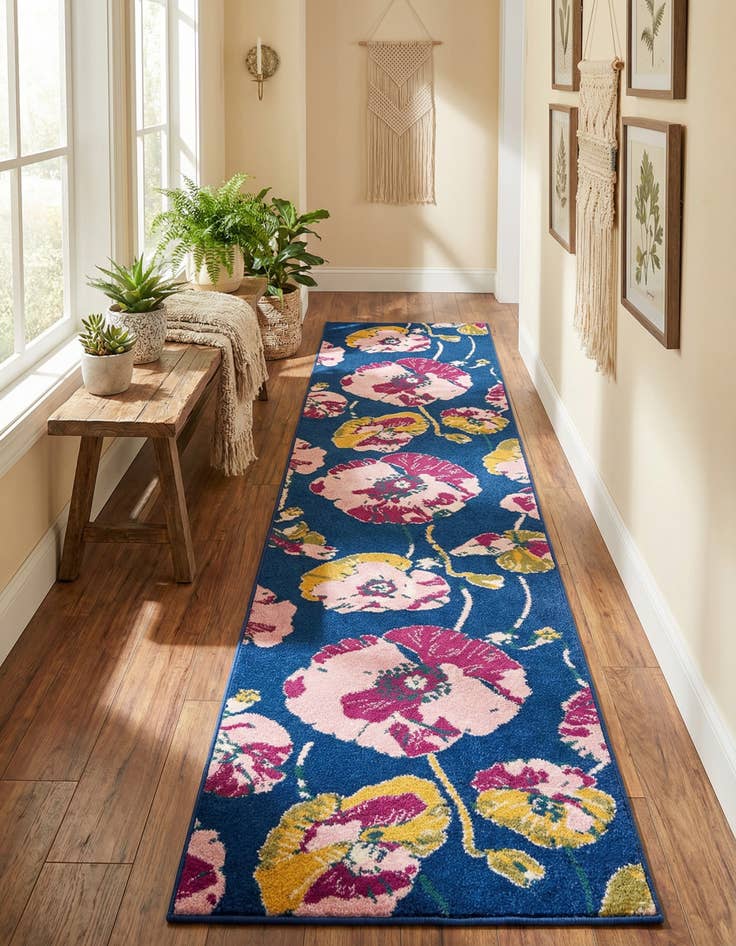 Detail image of 2' 7 x 12' Bloom Runner Rug