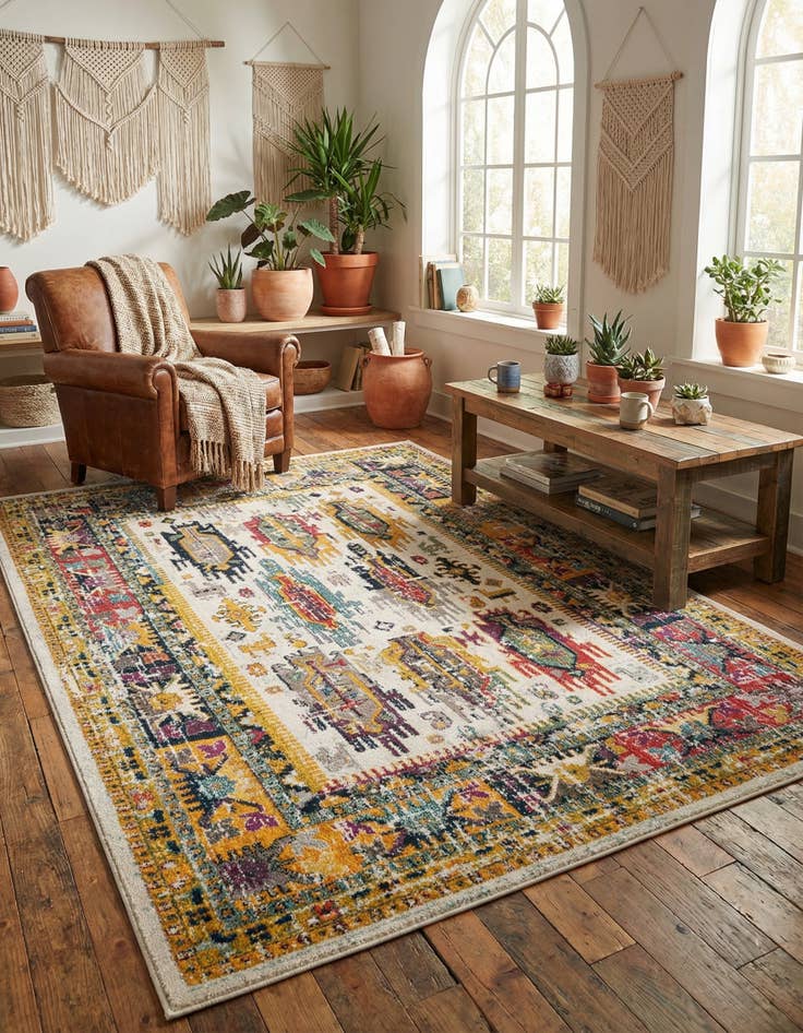 Detail image of 7' 1 x 10' Carrington Rug