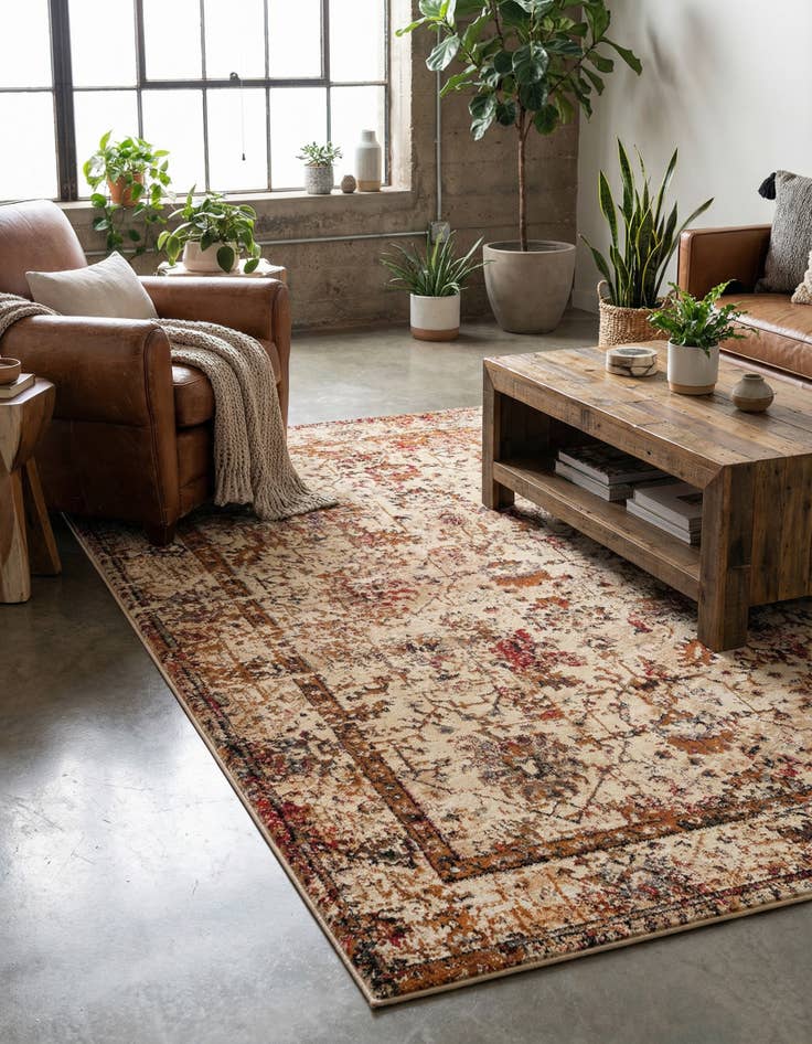 Detail image of 6' x 9' Saturn Rug